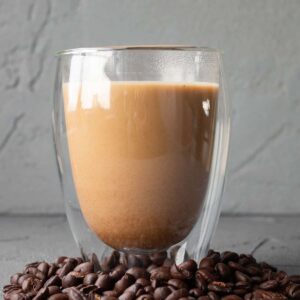Affogato coffee